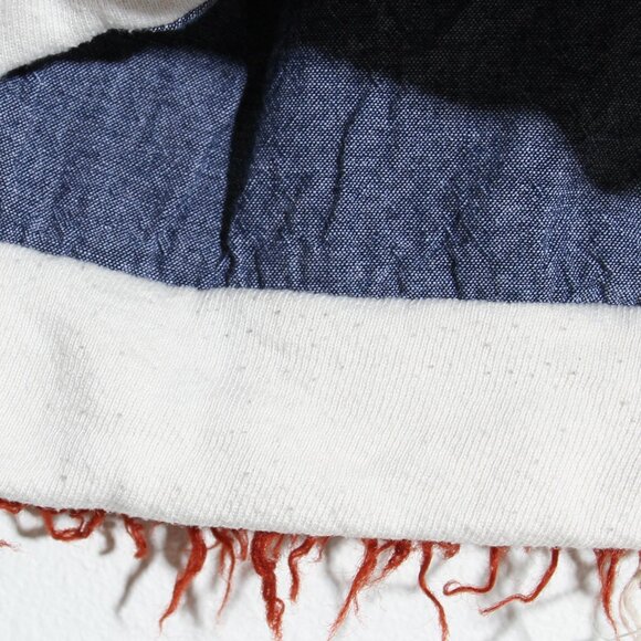 Nico Nico Spirit Faux Fur Bomber Jacket Multi Shaggy Full Zip Size Medium - Picture 14 of 16